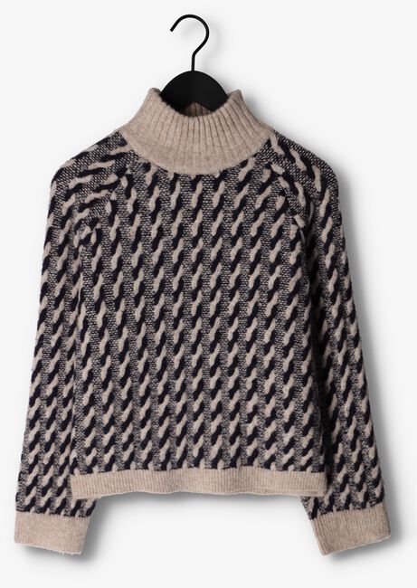 Sand OBJECT Pullover LIDA L/S KNIT PULLOVER 123 - large