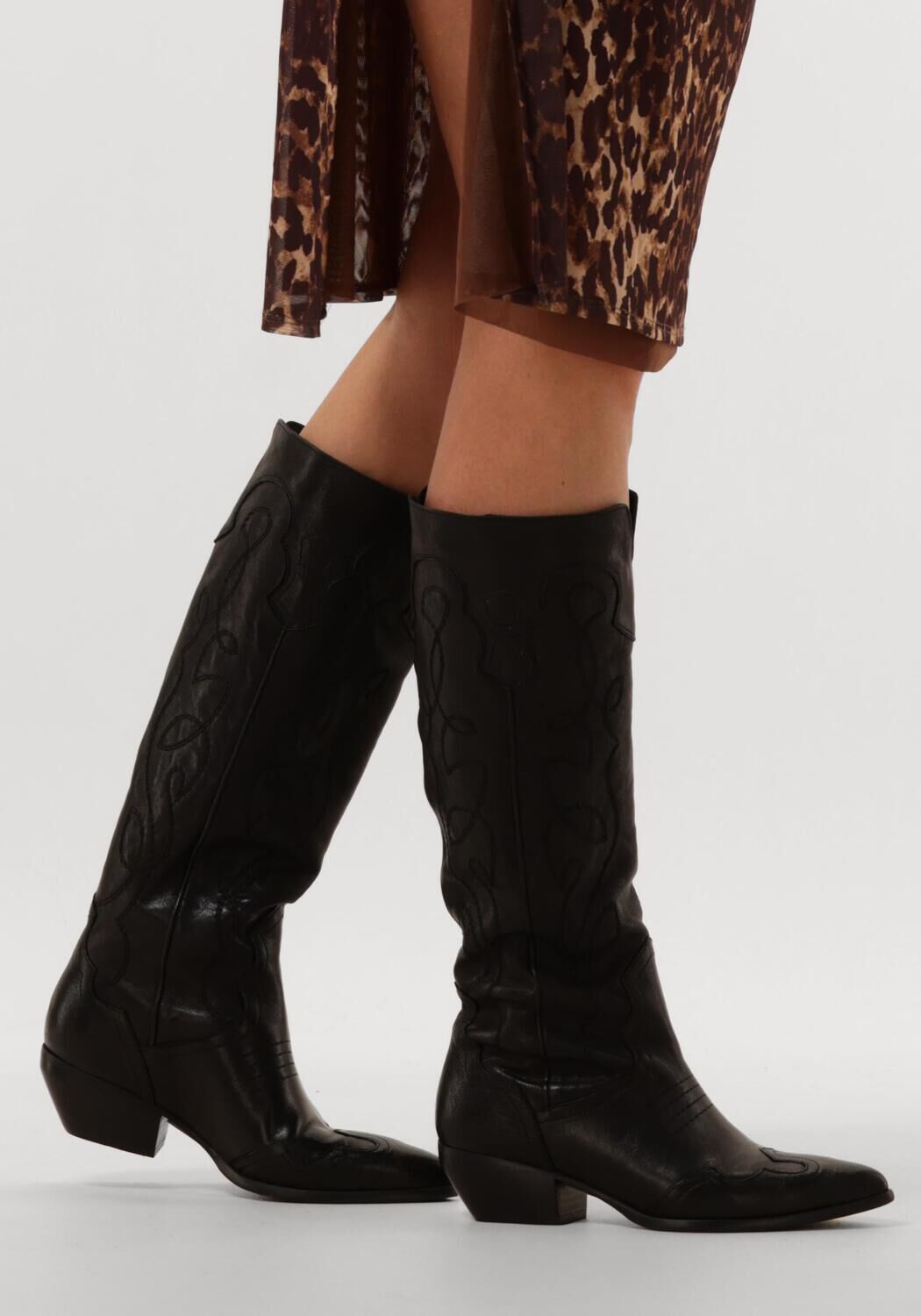 Schwarze BLASZ Hohe Stiefel 123 - large