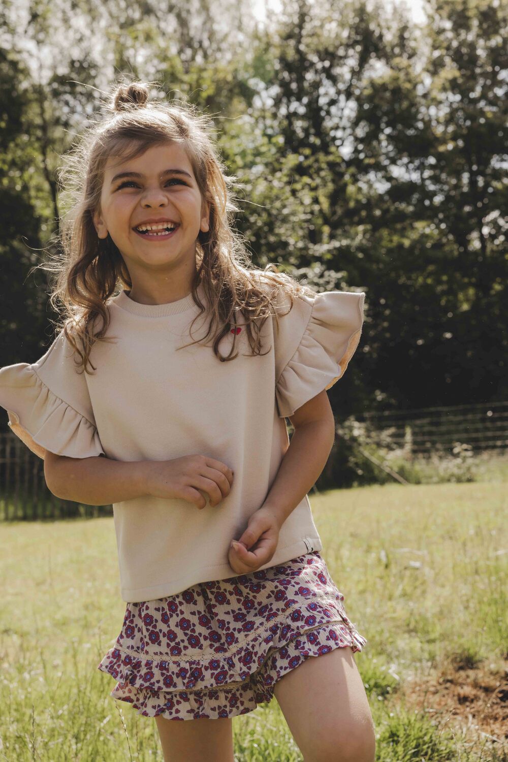 Beige LOOXS Little T-shirt 2512-7343 - large