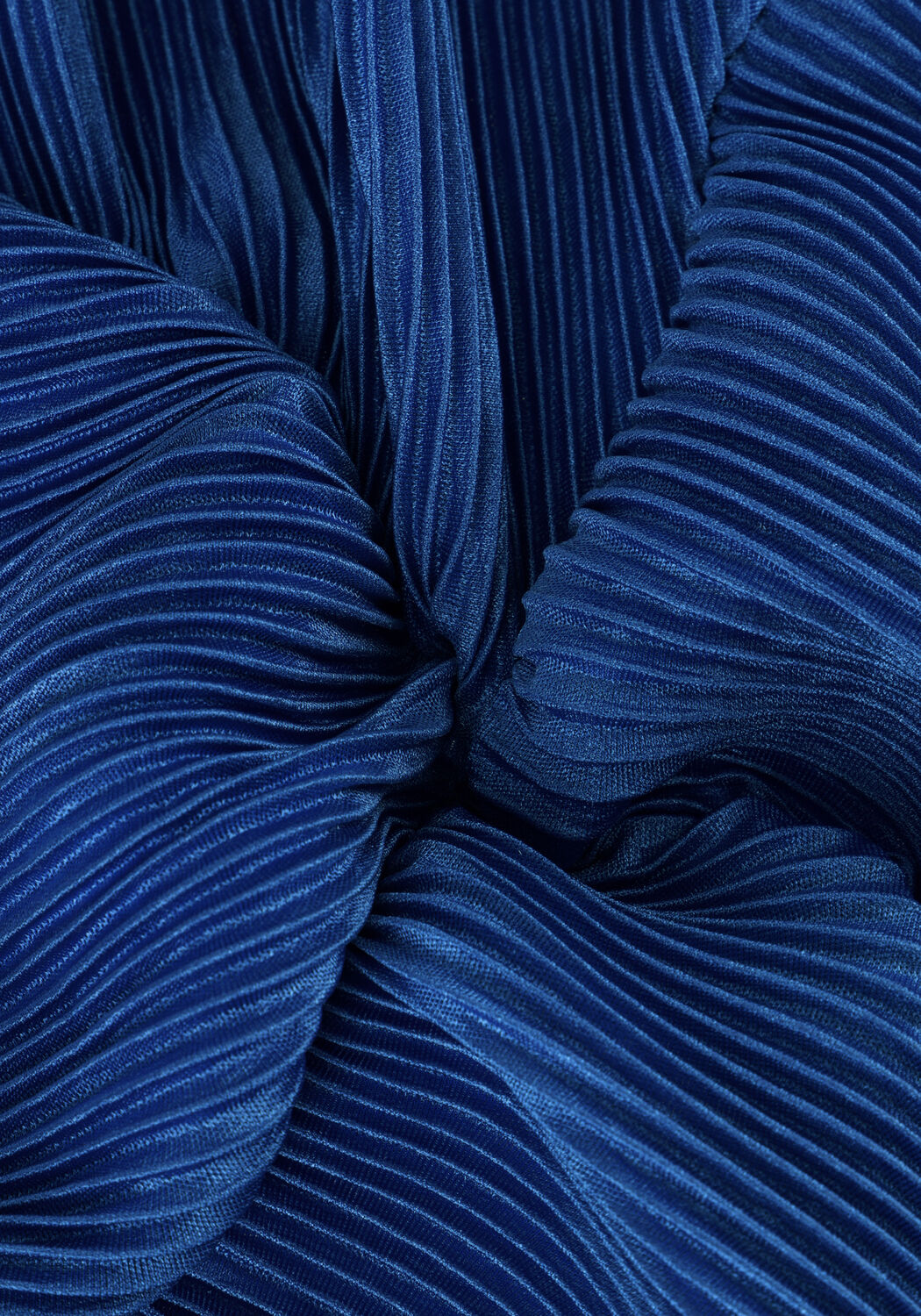 Blaue NEO NOIR Minikleid LETTIE SOLID DRESS - large