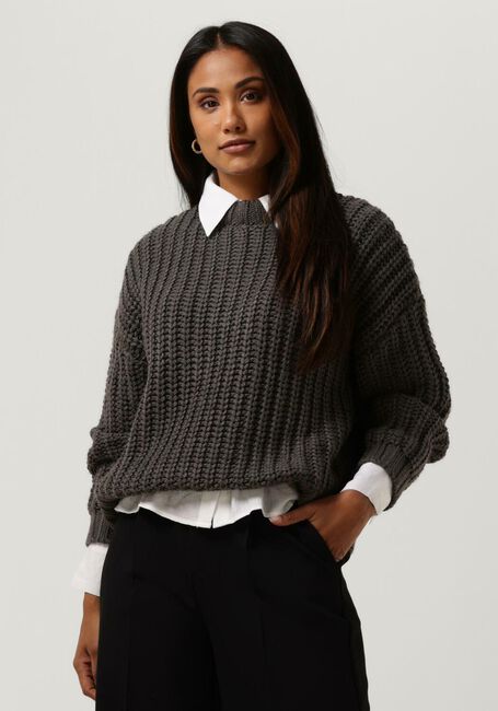 Dunkelgrau MY ESSENTIAL WARDROBE Pullover AVA KNIT PULLOVER - large