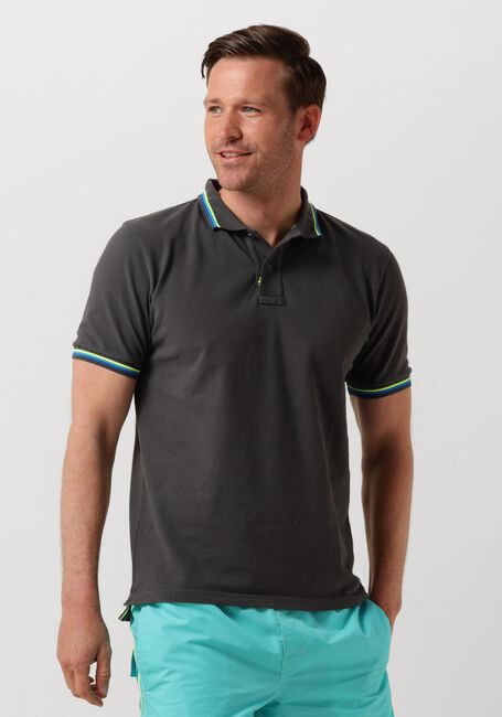 Dunkelgrau SUNDEK Polo-Shirt M4S091 BRICE POLO - large