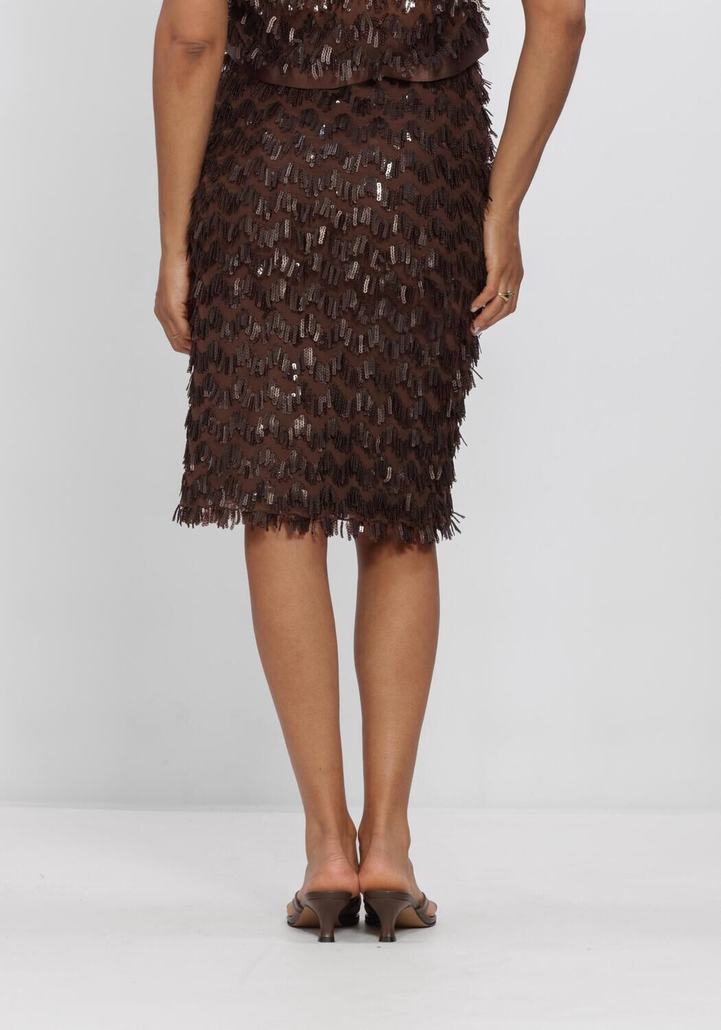 Braune HAUTE L'AMITI&Eacute; R&ouml;cke LIMONELE PENCIL SKIRT - large