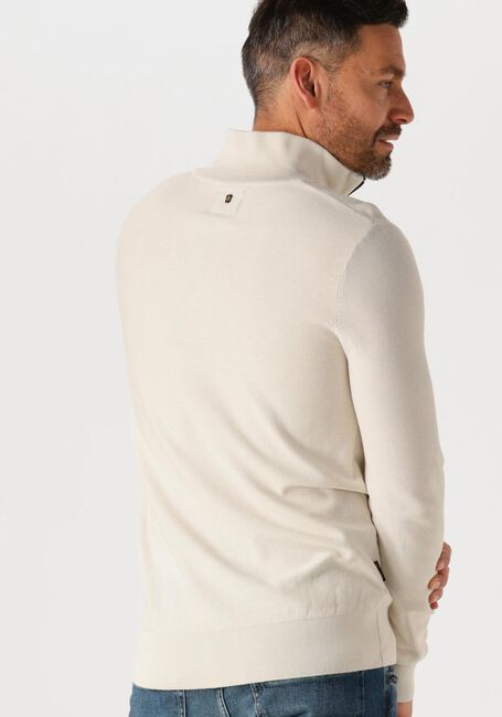 Beige PME LEGEND Pullover HALF ZIP COLLAR COTTON MODAL - large