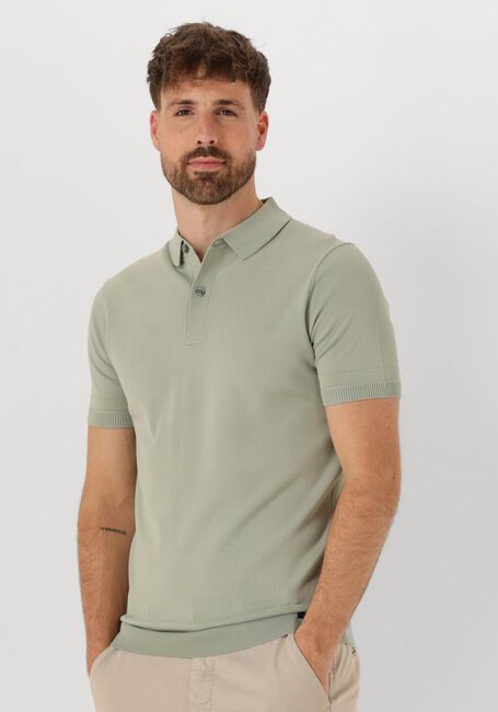 Grüne GENTI T-shirt POLO BUTTON SS K2046-1260 - large
