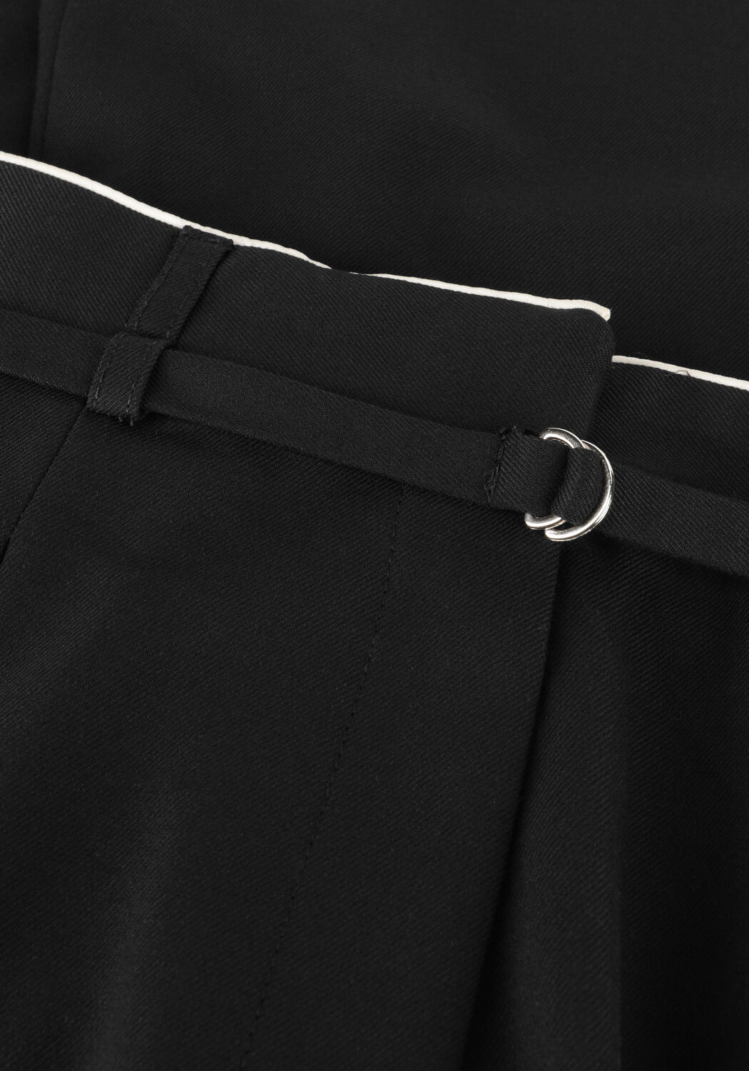 Schwarze EDITED Hose ELNA PANTS - large