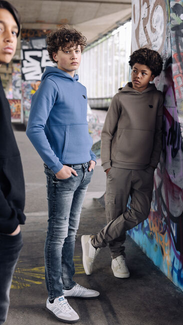 Dunkelblau BALLIN Slim fit jeans THE NOAH K1306 - large