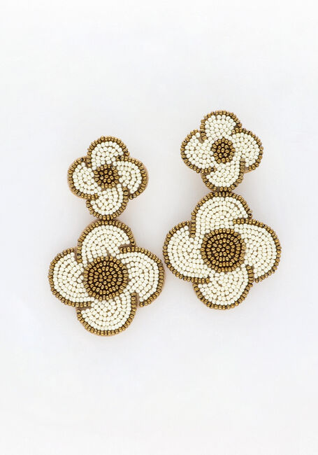Goldfarbene NOTRE-V Ohrringe X FLORINE - FLOR DE ORO - large