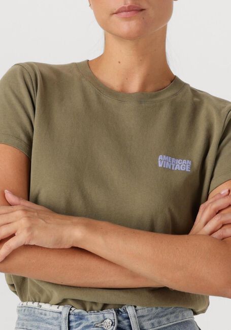 Olive AMERICAN VINTAGE Top YKOBOW - large