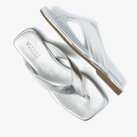 Silberne VIA VAI Pantolette KIKI BERRY - medium