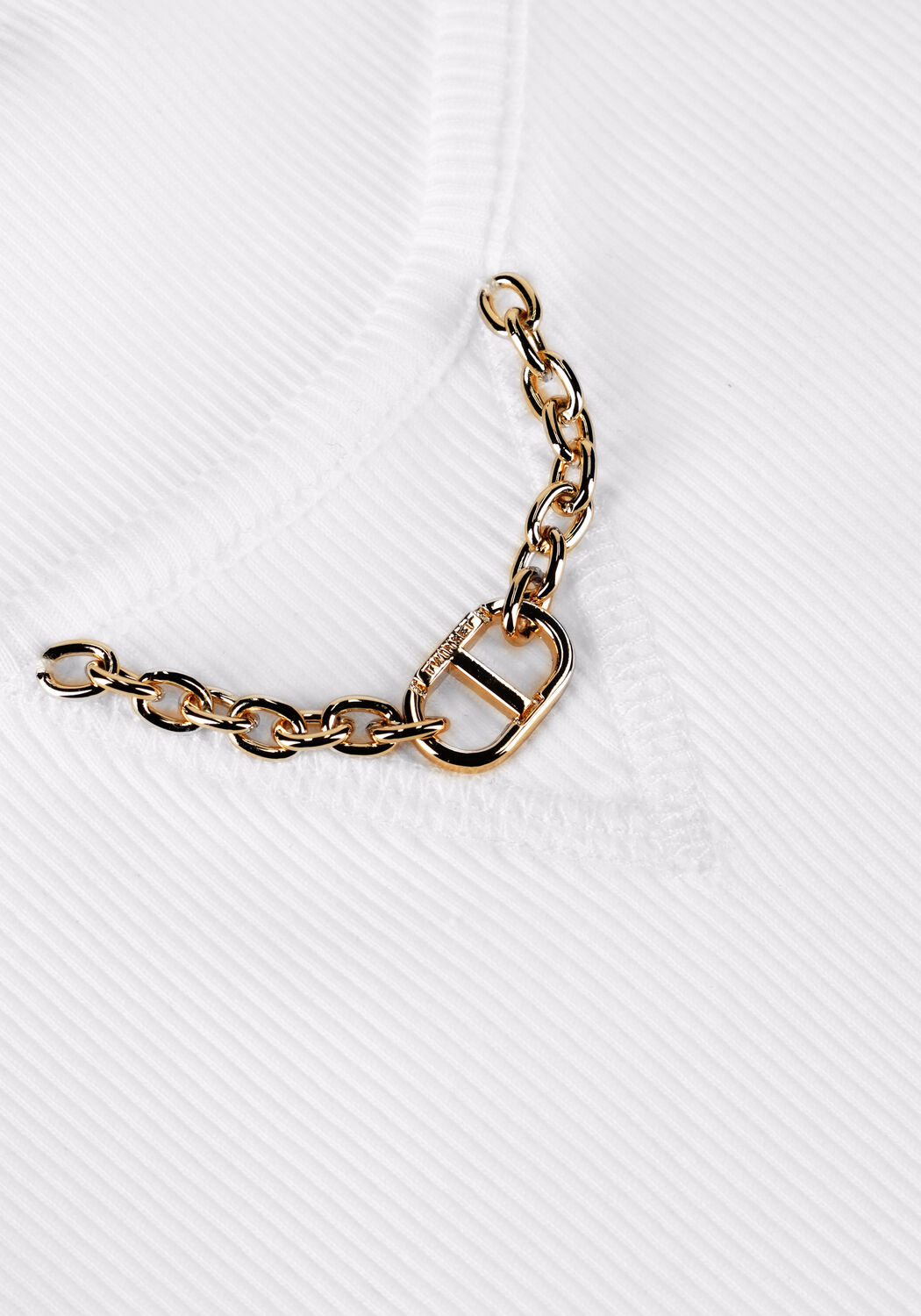 Wei&szlig;e TWINSET MILANO Top 251TT2400 - large