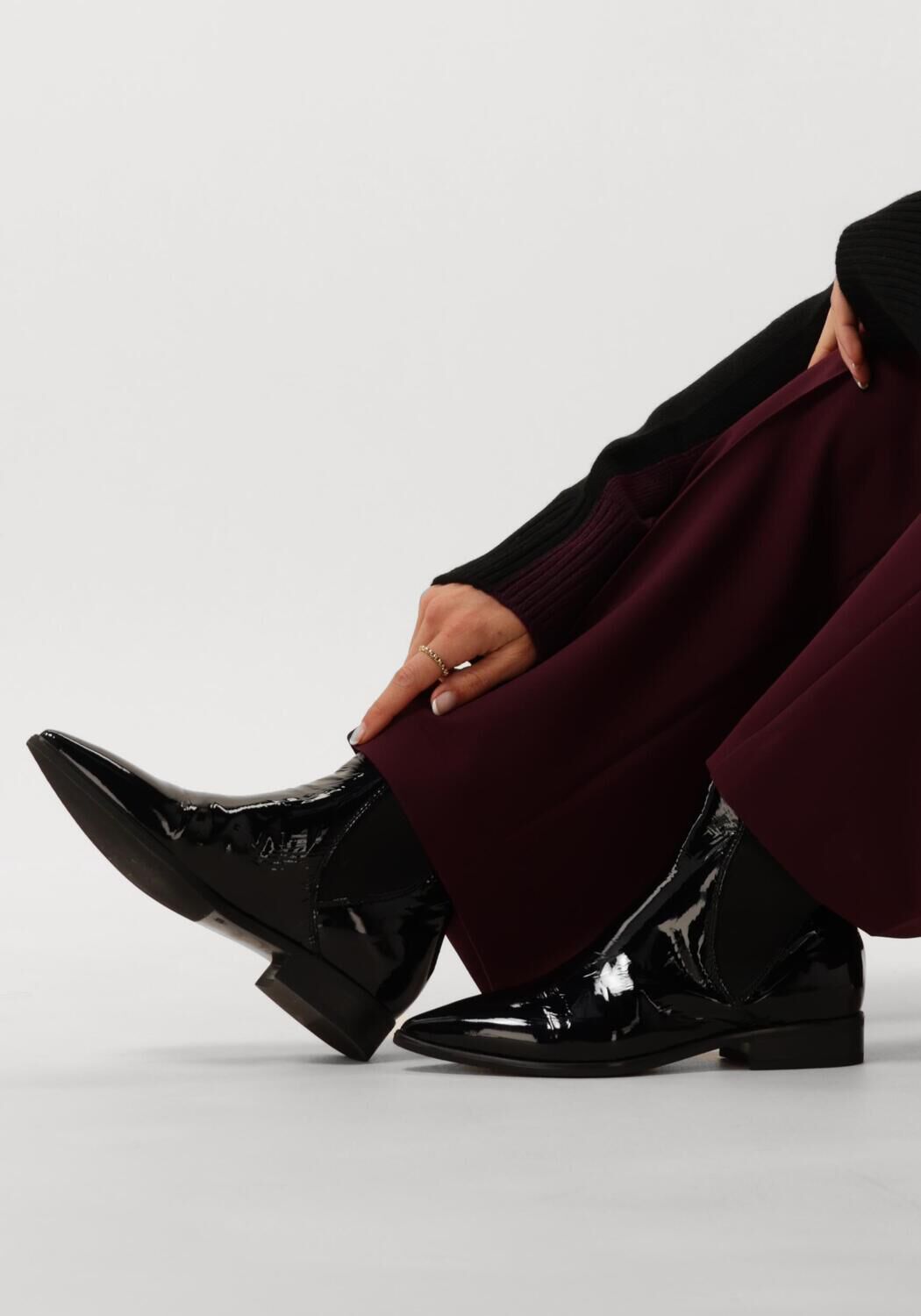 Schwarze BLASZ Stiefeletten L63201 - large