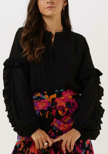 Schwarze REFINED DEPARTMENT Blusen CHLOE - large