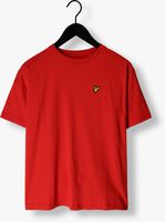 Rote LYLE & SCOTT T-shirt OVERSIZED T-SHIRT