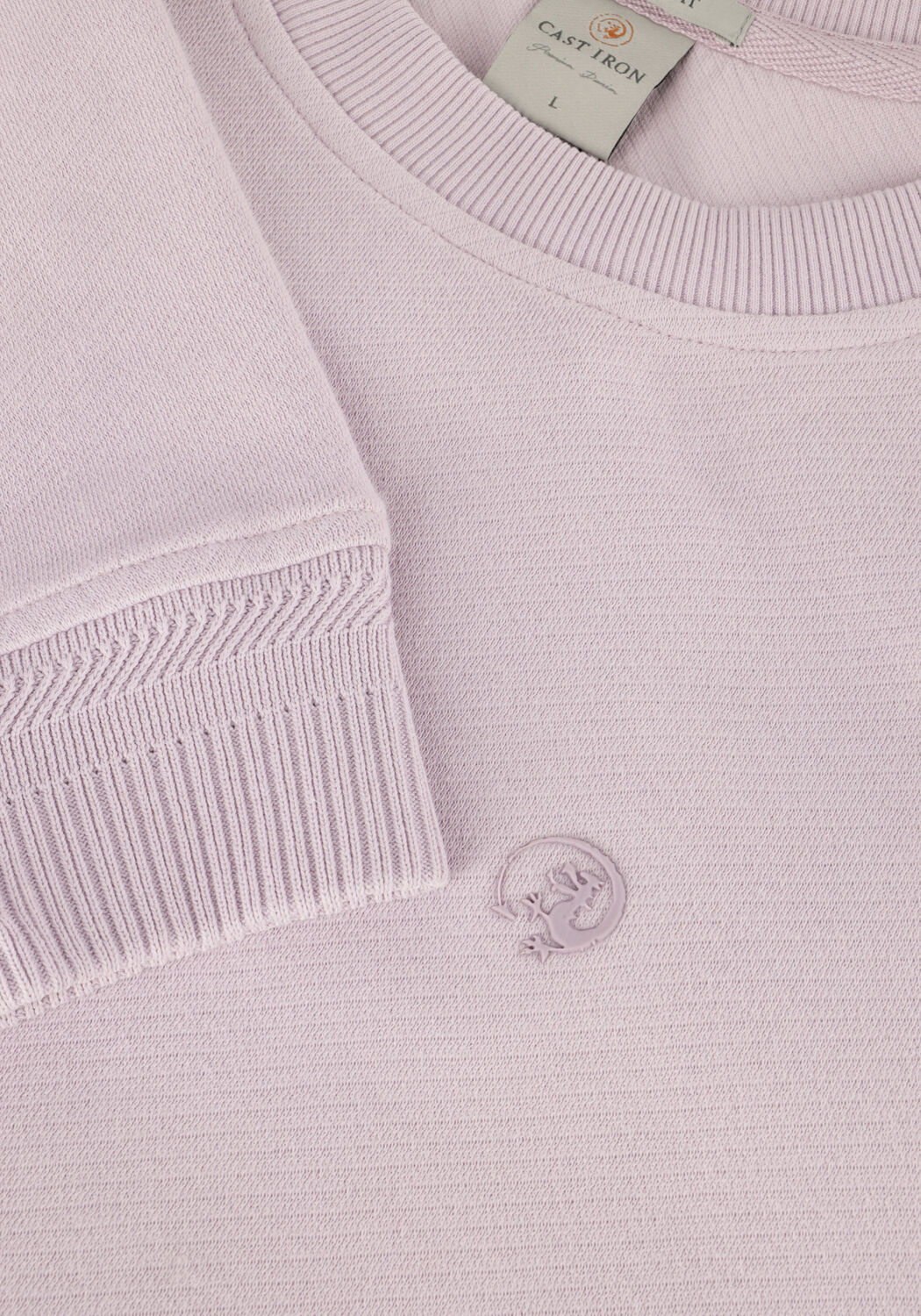 Lila CAST IRON Pullover LONG SLEEVE R-NECK REGULAR FIT TWILL - large