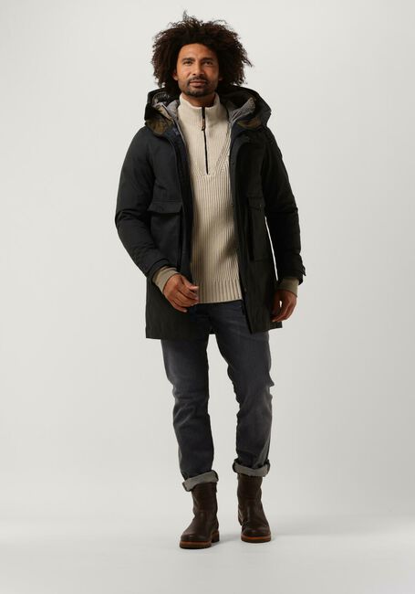 Schwarze DSTREZZED  3 IN 1 ICONIC PARKA - large
