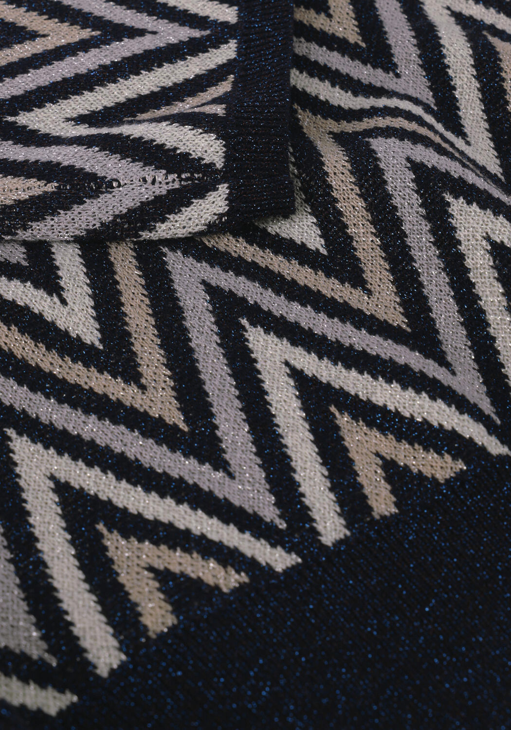 Dunkelblau NEO NOIR Pullover JOHANNA POINT KNIT BLOUSE - large