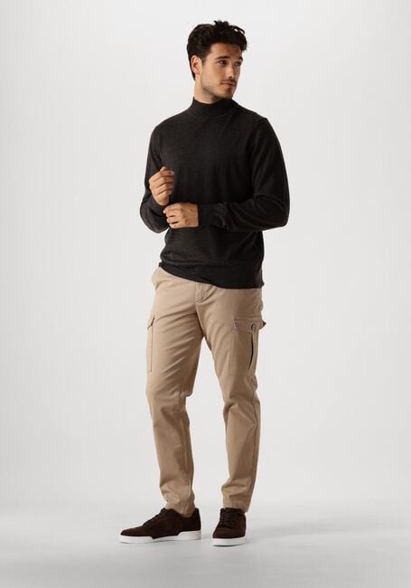 Braune PROFUOMO Pullover PULLOVER MOCK - large