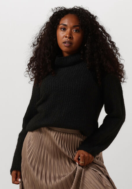 Schwarze MY ESSENTIAL WARDROBE Rollkragenpullover MEENAMW KNIT ROLLNECK - large