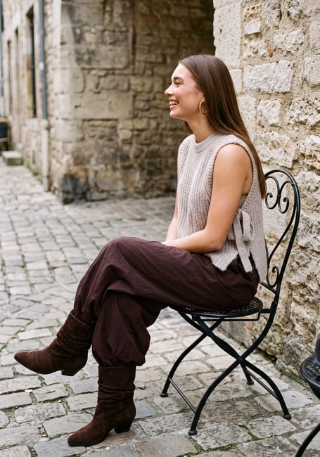 Beige GRACE & MILA Pullover PULLOVER - large