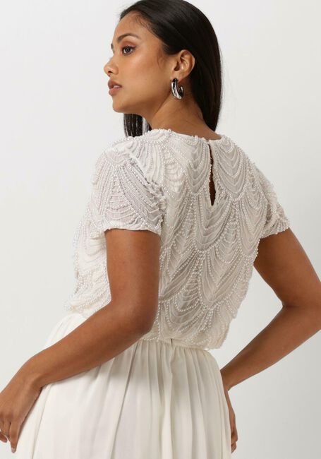Weiße Y.A.S. Brautmode YASCALLA SS TOP S. - CELEB - large