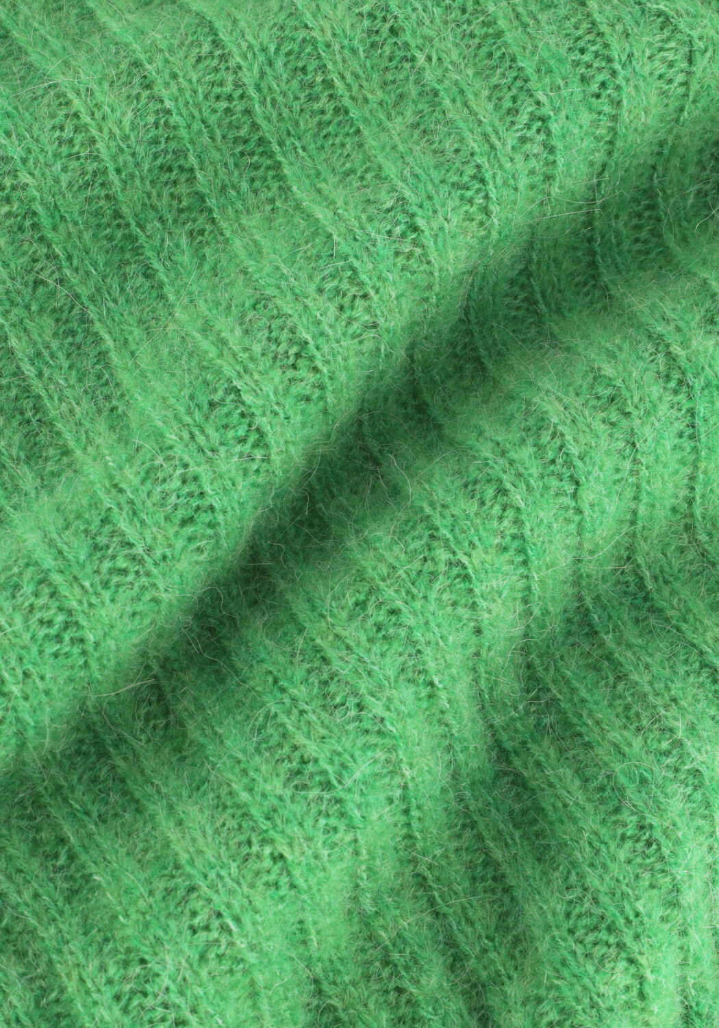 Gr&uuml;ne MODSTR&Ouml;M Pullover GOLDIE O-NECK - large