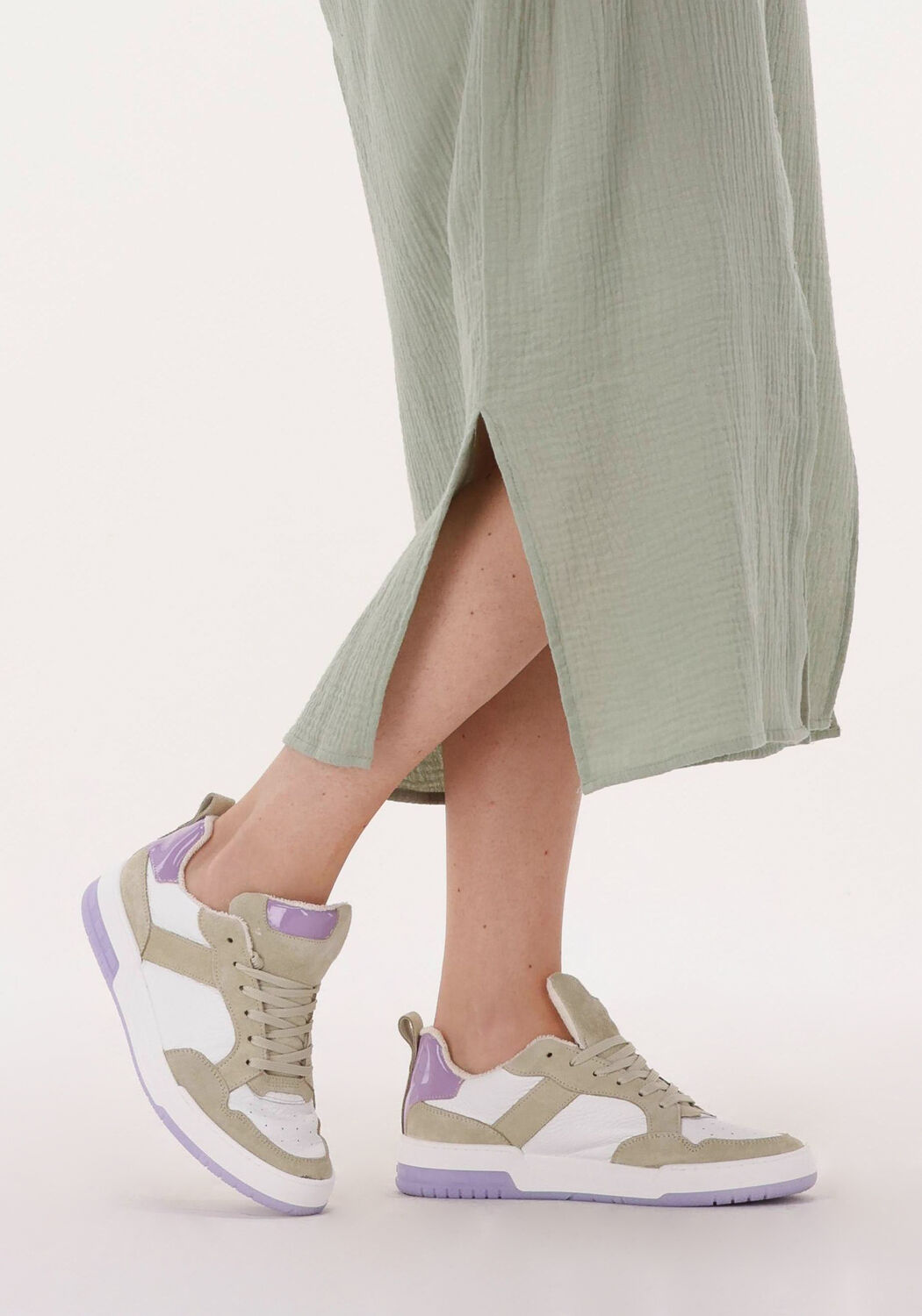 Beige PS POELMAN Sneaker Low P7226 - large