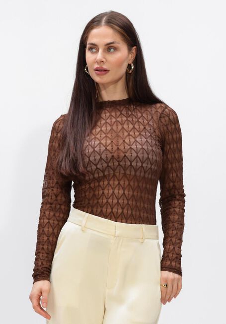 Braune NOTRE-V Tops & T-shirts NV-HENDERIEN - large