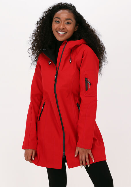 Rote ILSE JACOBSEN Regenjacke RAIN 37 - large