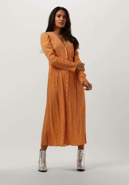 Orangene MODSTRÖM Maxikleid CORINNA MD PRINT DRESS - large