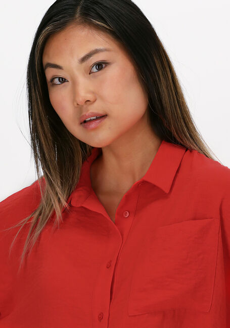 Rote MODSTR&Ouml;M Blusen ALEXIS SHIRT - large