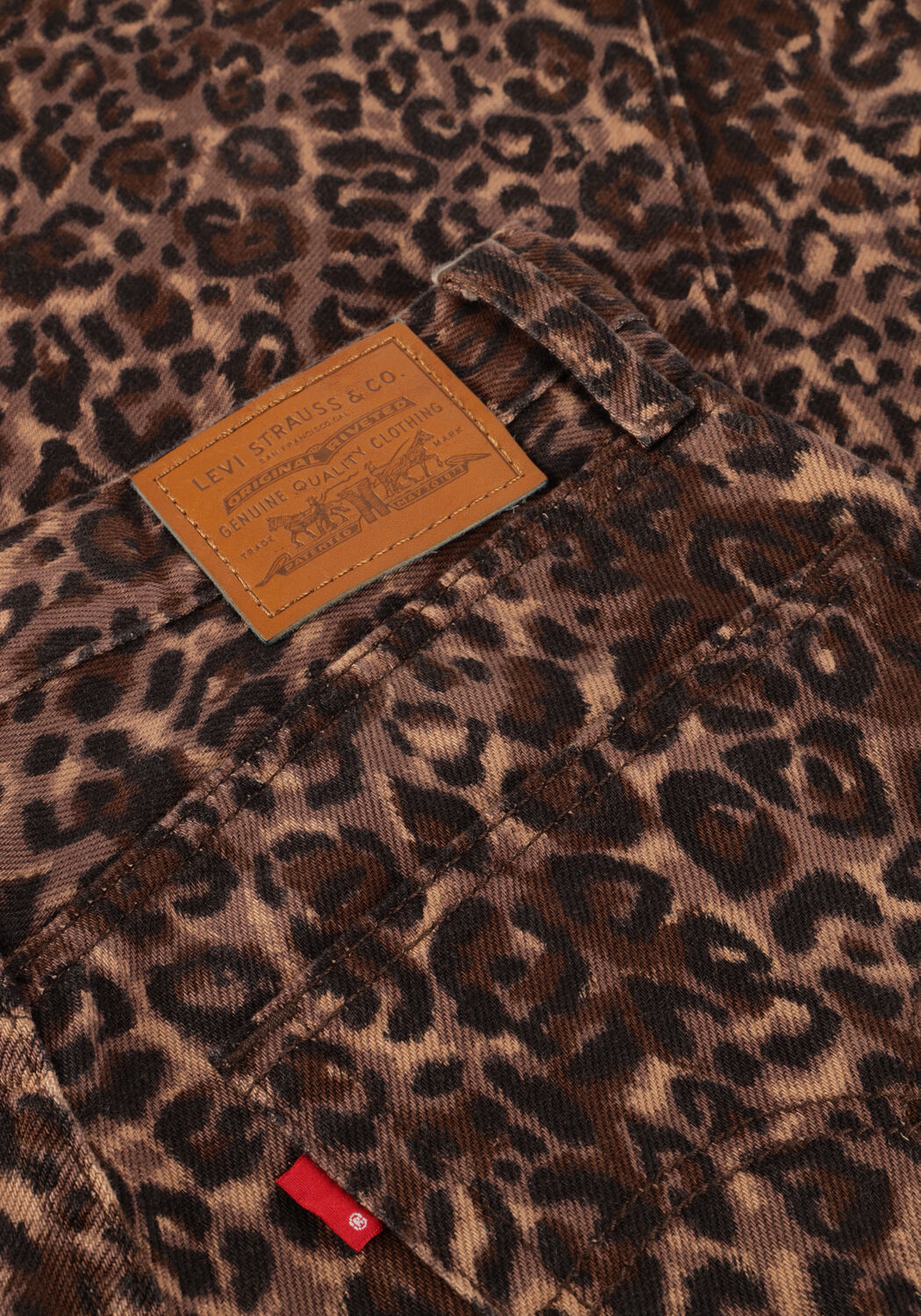 Braune LEVI'S Wide jeans BAGGY DAD CAT EYES - large