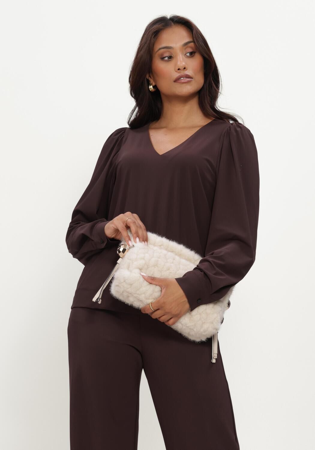 Braune STUDIO ANNELOES Top LES TOP - large