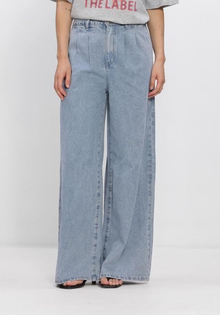 Blaue ALIX THE LABEL Wide jeans LADIES WOVEN DENIM WIDE PANTS - large