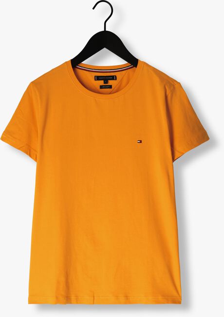 Orangene TOMMY HILFIGER T-shirt STRETCH SLIM FIT TEE - large