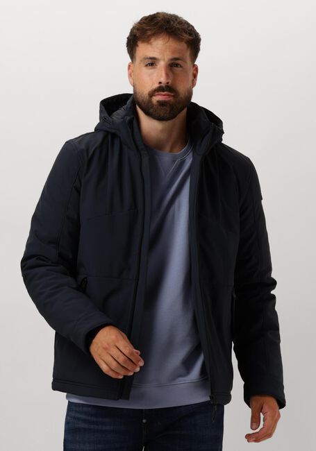 Blaue CAST IRON Jack SHORT JACKET SOFTSHELL SUPERBOLT - large