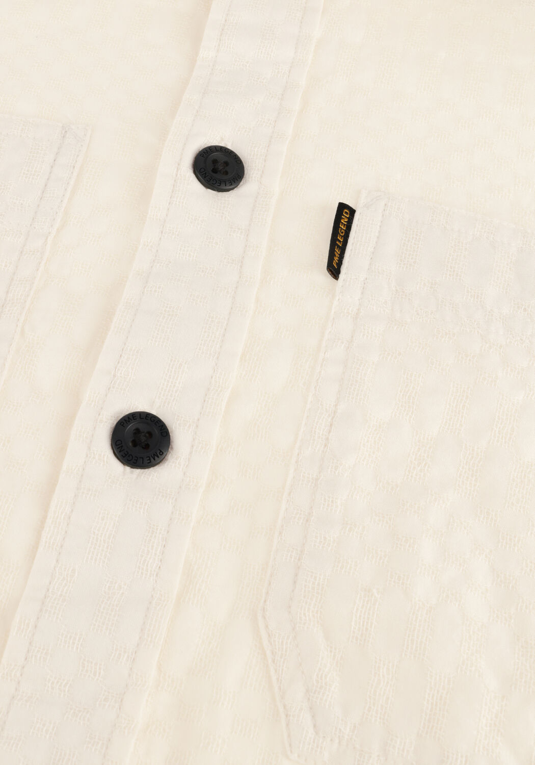 Beige PME LEGEND Casual-Oberhemd COOPER BARRY JACQUARD - large