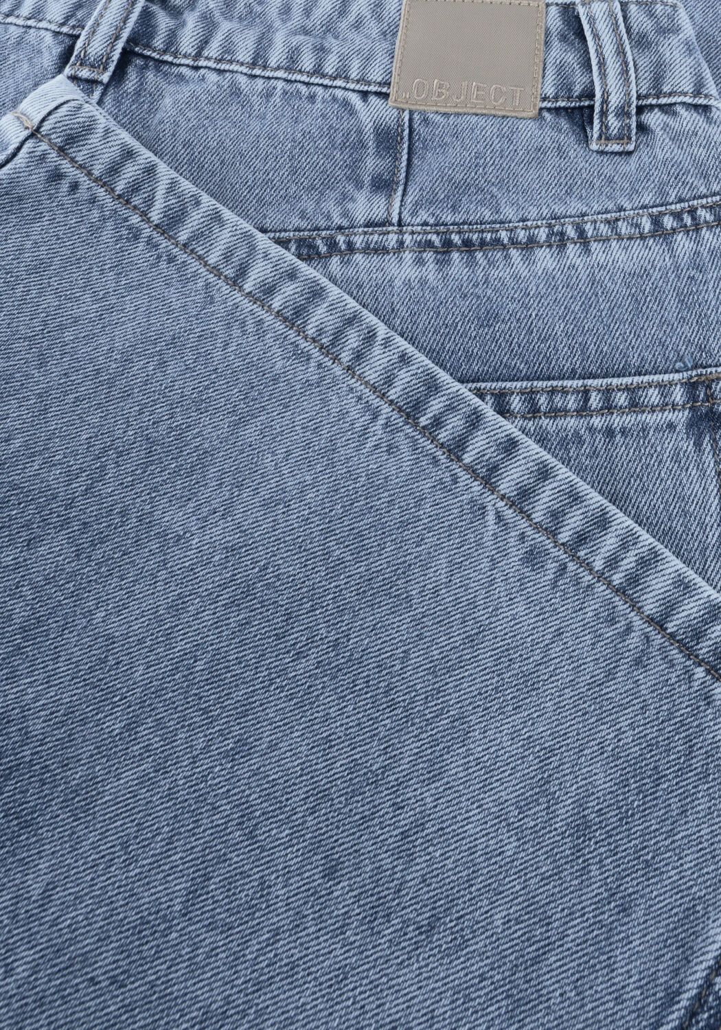 Hellblau OBJECT Wide jeans OBJLUCA TRI MW WIDE LOOSE JEANS - large