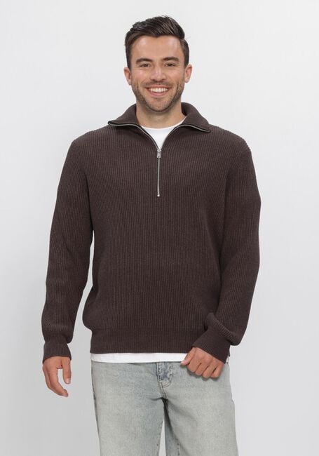 Braune DSTREZZED Pullover DS_JOSIAH SKIPPER - large
