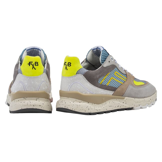 Blaue FLORIS VAN BOMMEL Sneaker Low SFM-10243 DE TREENER - large