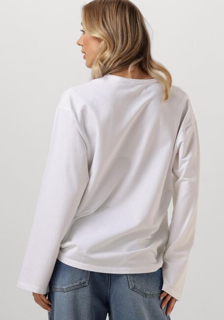 Weiße SOEURS DE PROVENCE Langarmshirts EVE TEE - large