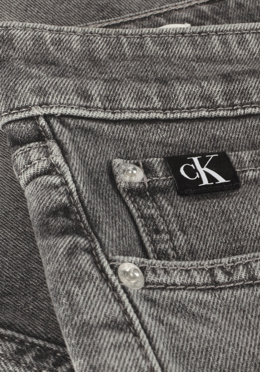 Graue CALVIN KLEIN Slim fit jeans SLIM TAPER - large