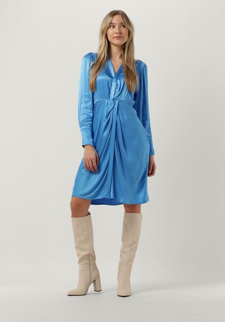 Blaue CO'COUTURE Midikleid HARVEY DRAPE DRESS - large