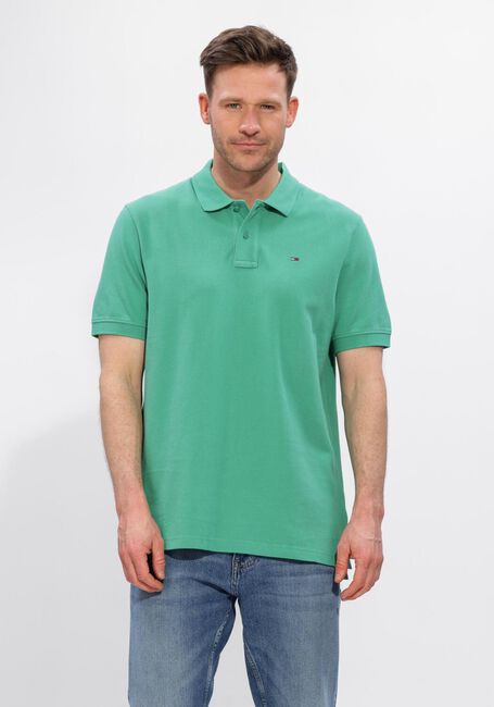 Gr&uuml;ne TOMMY JEANS Polo-Shirt TJM REG ESS POLO EXT - large