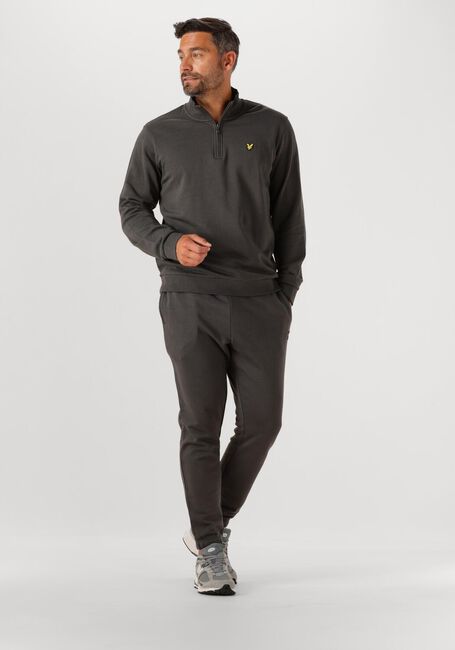 Graue LYLE & SCOTT Sweatshirt LOOPBACK QUARTER ZIP SWEAT - large