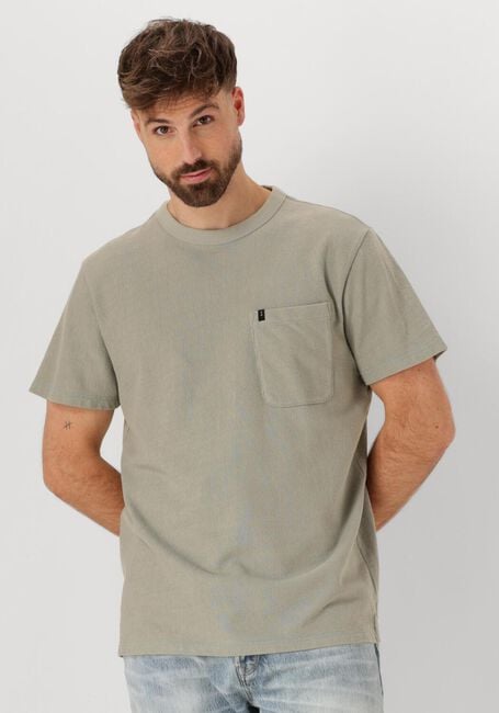 Grüne BUTCHER OF BLUE T-shirt ADRIEN LOOSE PKT TEE - large