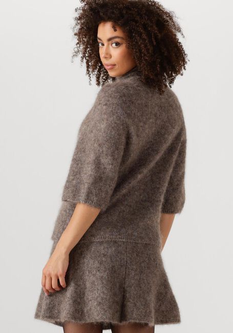Taupe SECOND FEMALE Rollkragenpullover EMMALOU KNIT SS - large