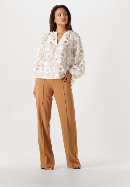 Camelfarbene AAIKO Schlaghose CHANTELLE R PES 345 - large