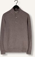 Braune GENTILUOMO Pullover TURTLE BUTTON+ZIP LS Braune GENTILUOMO Pullover TURTLE BUTTON+ZIP LS - medium