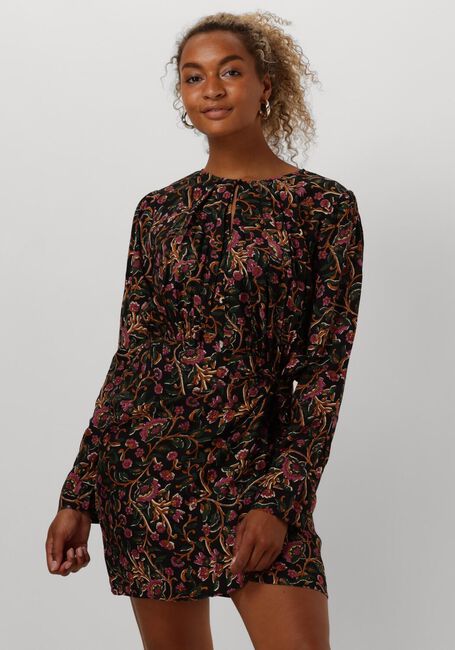 Mehrfarbige/Bunte LOUIZON Minikleid MEYBEL - large